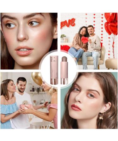 Stick de Maquillage - Bronzer visage en stick la texture cr meuse et longue tenue | Contour Cr meux en B ton | pour Femmes et Filles Mariage Plage Voyage Quotidien Maison Cendre froide - Buy Online on GoSupps.com