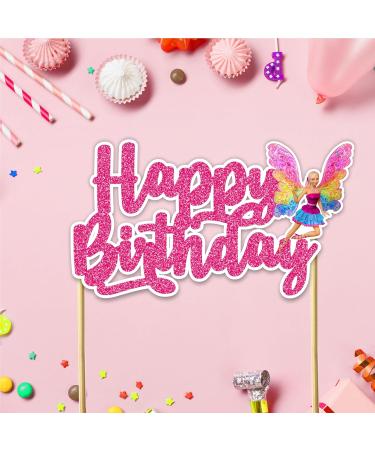 Seyal Barbe Happy Birthday Cake Topper - Buy Online on GoSupps.com