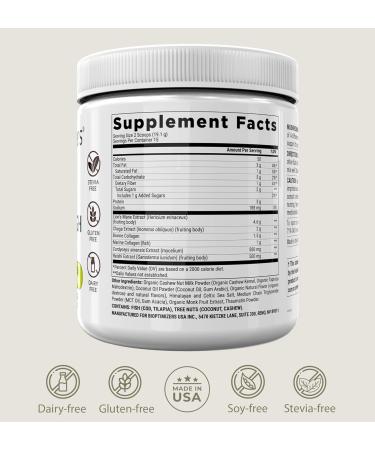 BIOptimizers Mushroom Coffee Alternative Salted Caramel Drink Lion s Mane Chaga Reishi + Collagen Peptides for Focus Energy & Gut Health Adaptogenic Mushrooms & MCT Powder 15 Servings Salted Caramel - 15 Servings - Buy Online on GoSupps.com