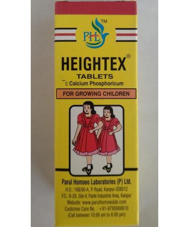 Heightex 25gm Tablets: Calcium Phosphoricum Homeopathic Medicine for Growing Children - Buy Online on GoSupps.com