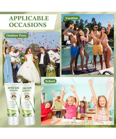 Dansib 12 Pcs After Sun Lotion Mini Aloe Vera Lotion Bulk Travel 1 oz Travel Size Aloe Vera Skin Moisturizer Organic Mini Sunscreen Bulk Party Favor Moisturizing for Face and Body - Buy Online on GoSupps.com
