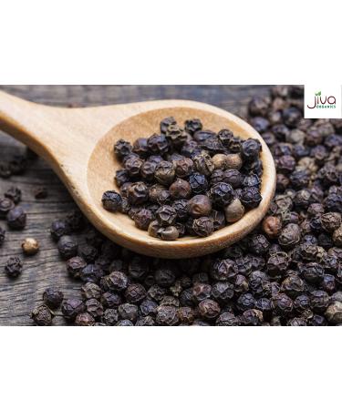 Jiva Organics Organic Whole Black Peppercorns 1 Pound - Pepper  Premium Grade for Grinder Refill - Buy Online on GoSupps.com