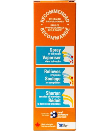 Cold & Flu Guard Gold - Sore Throat and Nose spray Barrier Against Most Common Cold & Flu Viruse - Anti Viral Medecine - Cold and Flu Medicine for Kids & Adults - Sore Throat Relief - Sore Throat Medicine - Mouth Spray for Cold and Flu - Buy Online on GoSupps.com