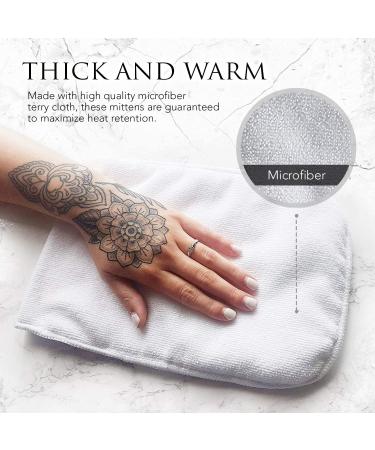 MESS Insulated Mitts for Paraffin Treatment - 2-Pack Wax Gloves for Hands - Ideal for Home or Spa Use - Soothe Arthritis Pain - Buy Online on GoSupps.com
