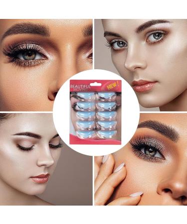 znutc Silicone Eyelash Pads - 5 Pairs Eyelash Holder Pads - Reusable Skin-Friendly Lash Lift Supplies for Creating Naturally Curled Eyelashes - Buy Online on GoSupps.com