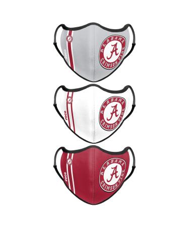 Alabama Crimson Tide NCAA Sport 3 Pack Face Cover