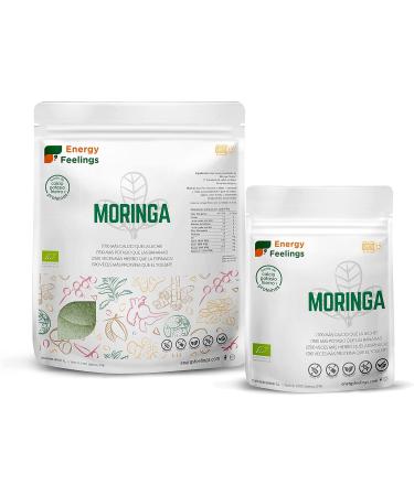  Energy Feelings Energy Feelings Moringa Powder Eco-Friendly 1 kg | Antioxidant | Anti-inflammatory | Vitamins and Minerals - Buy Online on GoSupps.com