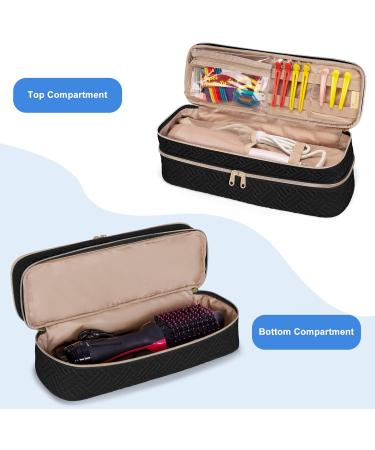 Fasrom Double Layer Travel Case for REVLON One Step Blow Dryer Brush Volumizer - Black (Bag Only) - Buy Online on GoSupps.com