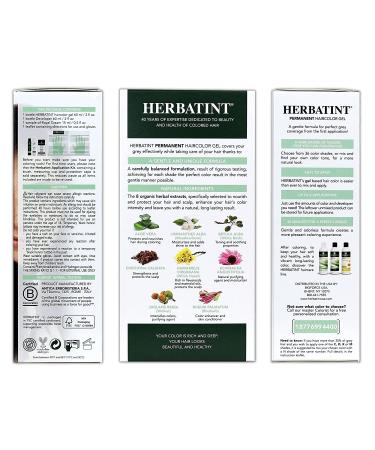 Herbatint 4M Mahogany Chestnut Permanent Haircolor Gel - 4.56 fl oz (135 ml) - Buy Online on GoSupps.com