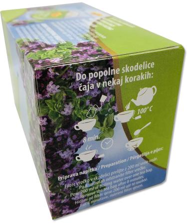  UPSY Alpine Mountain Herbal Tea Wild Thyme 4 Packs of 20 Bags (80 Tea Bags) - Buy Online on GoSupps.com