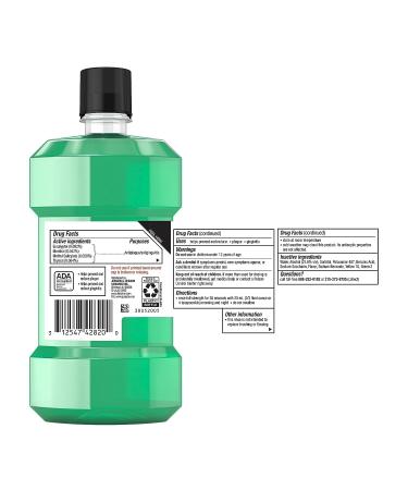 Listerine Freshburst Antiseptic Mouthwash - 8.5 Fl Oz - Fight Bad Breath & Germs - ADA Accepted - Spearmint - Pack of 1 - Buy Online on GoSupps.com
