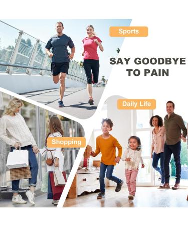 PNRSKTER Heel Cushion - 6PC Gel Heel Protection Pads for Plantar Fasciitis Relief | Silicone Heel Spur Socks | Blue - Comfortable & Durable Heel Socks for Pain & Cracked Heels - Buy Online on GoSupps.com