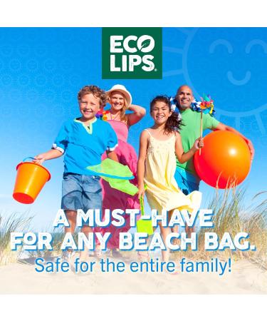 Buy Eco Lips SPF 30 Zinc Mineral Sunscreen Lotion - Reef Safe Water Resistant Natural Ingredients - 4 oz Made in USA - Buy Online on GoSupps.com