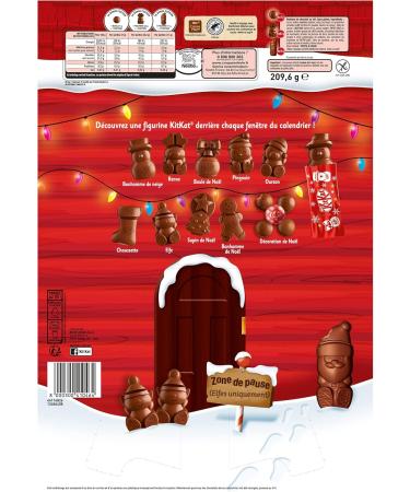 KitKat Christmas Chocolate Advent Calendar 218g - Buy Online on GoSupps.com