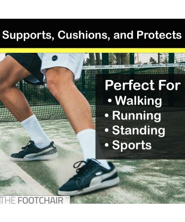 FootChair Orthotics with Adjustable Arch Height Pads | Relieve Plantar Fasciitis & Foot Pain | Women's 11-12.5 & Men's 9-10.5 - International Shipping Available - Buy Online on GoSupps.com