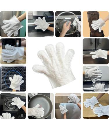 House Cleaning Gloves | Dusting Mitt Dust Removal Gloves Water Absorbent Cleaning Mitt Dusting Wipes for Window Floors Tables - Buy Online on GoSupps.com