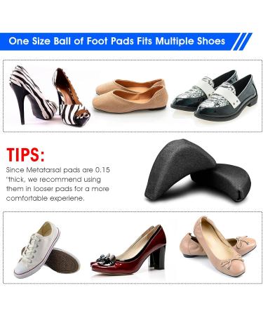 Molain 4 Pairs Toe Filler Inserts for High Heels - Unisex Soft Forefoot Pad for Foot Pain Relief - Buy Online on GoSupps.com