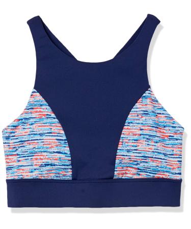 TYR Quake Amira Top Blue Orange X-Large