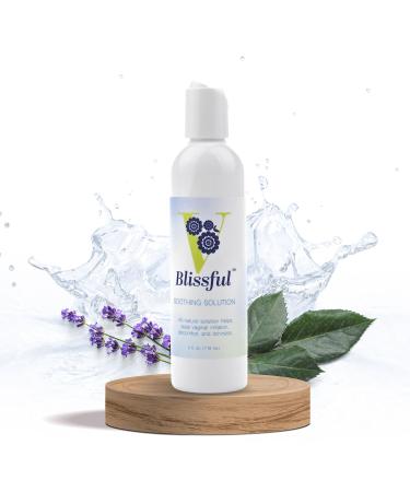 V-Blissful Soothing Vaginal Solution - Supports pH Balance and Vaginal Health - All-Natural Yeast Infection and Bacterial Vaginosis Treatment 4 oz.