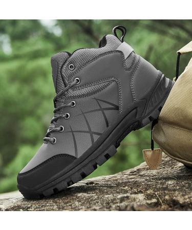 Rytejfes Men's White Sneakers - Sporty Waterproof Gym & Running Shoes | Comfortable Slip-Resistant Walking Sneakers for Women - Gray 45 EU - Buy Online on GoSupps.com