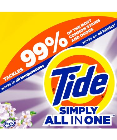 Tide Simply Clean & Fresh Liquid Laundry Detergent - Berry Blossom Scent 89 Loads 117 fl oz | International Shipping Available - Buy Online on GoSupps.com