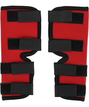 Dog Leg Protector Flexible Dog Leg Support Brace for Pet Dog (L) L Red - Buy Online on GoSupps.com