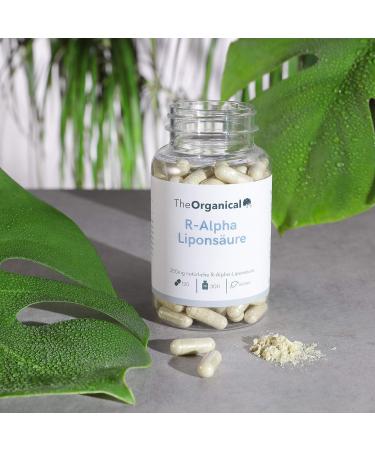 Theorganical R-Alpha Lipoic Acid 300mg - 120 Capsules | Natural & Made in Hamburg | Maximum Effect - Buy Online on GoSupps.com