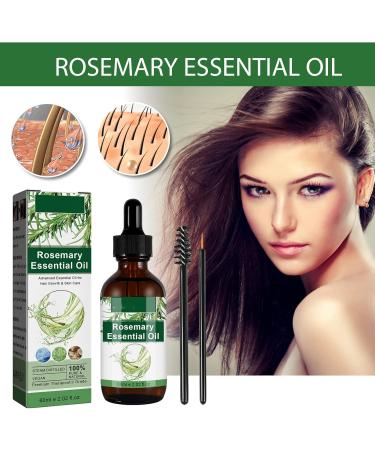 Rosemary Oil for Hair Growth Rosemary Oil for Skin Care Eyebrow and Eyelash Growth Nourishment Scalp & Dry Hair Strengthens Hair and Stimulates Hair Growth for Women Men(60 ML) - Buy Online on GoSupps.com