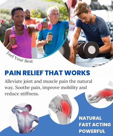 Relm RECOVERY Arnica Hemp Cream with Arnica Extract - 2 oz All Natural Hemp Oil Lotion for Lower Back, Knee Joints, Muscles - Buy Online on GoSupps.com