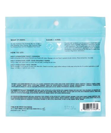 e.l.f. Skin Holy Hydration Mini Kit: Cleanser, Toner & Moisturizer for Hydrated Skin - TSA-Friendly Sizes - Buy Online on GoSupps.com