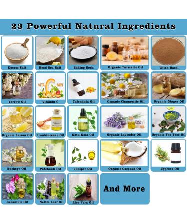 Sitz Bath for Hemorrhoids - Premium 23 Ingredient Epsom & Dead Sea Salt Treatment | Essential Oils & Coconut 11.6 oz | Soothing Relief & Comfort - Buy Online on GoSupps.com
