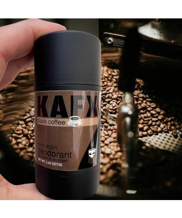 Natural Deodorant for Women & Men - Aluminum-Free Long-Lasting Coffee Oil Infusion - 2.65 oz/75 g - Buy Online on GoSupps.com