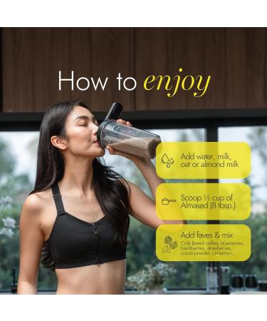 Almased Meal Replacement Shake Protein Powder for Weight Loss Natural GLP-1 Support Gluten-free High Protein (Original Flavor) - Buy Online on GoSupps.com