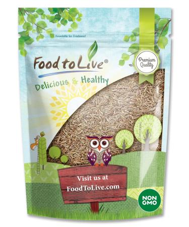 Caraway Seeds, 4 Ounces  Non-GMO Verified, Whole Raw Dried Caraway Seeds, Kosher and Vegan, Bulk Savory Spice. Rich in Dietary Fiber and Minerals. Perfect for Rye Bread, Used in Baked Goods and as Seasoning for Vegetable Dishes. Helps to Infuse Flavor in 