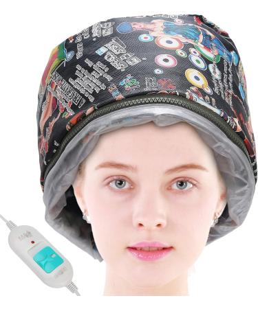 Heat Steamer Fuwinkr Hair Steamer Styling Tools & Appliances 3 Gears Hair Steamer Heating Oil Treatment Baking Hat Nourishing Hair Care ToolUS Plug 110V - Buy Online on GoSupps.com