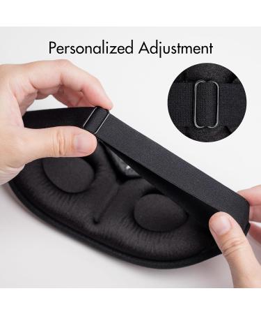 KCAREPRO Silk Sleep Mask Eye Mask Sleeping Aid Holiday Essentials Festival Essentials Travel Accessory Migraine Relief (Comes with Specialist E-Book) - Buy Online on GoSupps.com