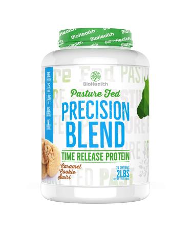 Precision Blend Caramel Cookie Swirl (2 lb) Whey Protein | Time Release Protein Blend