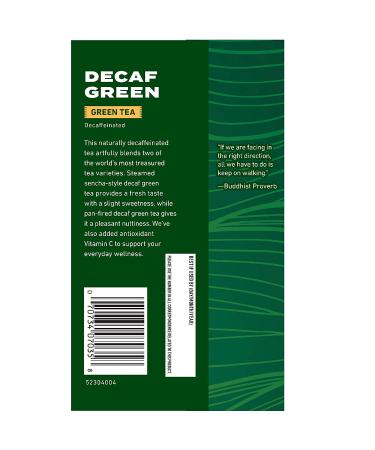 Celestial Seasonings Green & White Tea Decaf - 20 Count | Herbal Blend for Relaxation - Buy Online on GoSupps.com