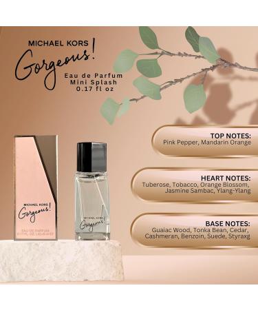Michael Kors Gorgeous Perfume for Women Mini Splash EDP 0.17 Fl Oz  - Buy Online on GoSupps.com