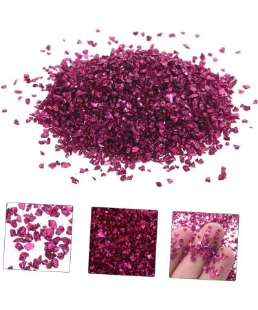 Mikinona Nail Gems 1 Glass Chip Nail Chunky Flakes Colored Glass Colored Bear Garden Ornament Bulk Chips Bulk Flower 3d Crystal Punk Accessories Crushed Charm Jewelry Drill 0.5X0.3cm Rosy - Buy Online on GoSupps.com