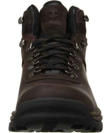 Timberland Men's Flume Mid Waterproof Hiking Boot 9.5 - Dark Brown Full Grain Leather - Buy Online on GoSupps.com