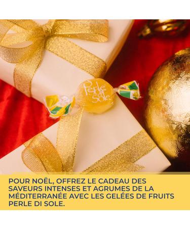 Perle di Sole Gel es au Citron avec V ritable Jus de Fruit 200 g Douces D lices M diterran ennes aux Agrumes Italiens Douceur Naturelle Made in Italy Bonbons Sans Gluten - Buy Online on GoSupps.com
