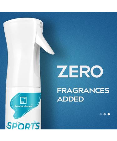 Dynamic Element Sports Odour Eliminator - Deodourizer Spray for Shoes Soccer Cleat Helmets Smell Remover - 9 Fl Oz (266 ml) - Buy Online on GoSupps.com
