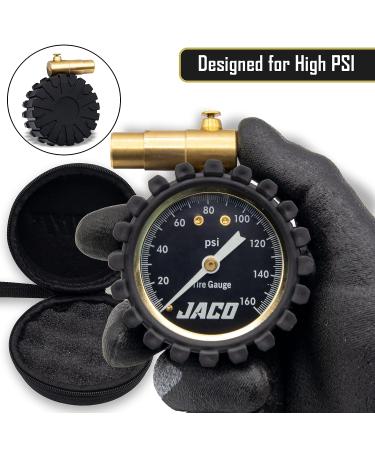 JACO RDX-160 Presta Tire Pressure Gauge for Bikes - 10-160 PSI | Road Bike & BMX Series - Buy Online on GoSupps.com
