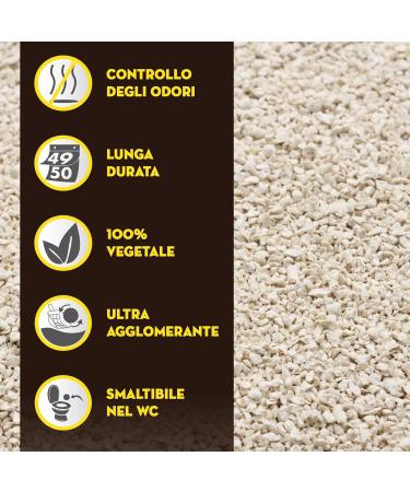 Buy Croci Tofu Clean Cat Litter - Biodegradable Clumping 100% Plant-Based Odor-Inhibiting 45lt | Affordable & Long-Lasting | International Shipping - Buy Online on GoSupps.com