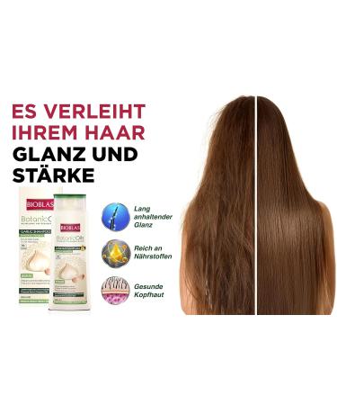 Buy 3x Garlic Shampoo 500ml - Bioblas Odorless Anti Hair Loss Megapack for Men & Women - 1.5L - Buy Online on GoSupps.com