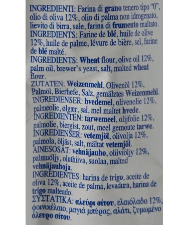 Panealba Crostini Non Fritti Gusto Mediterraneo 100g - Non-Fried Croutons with Olive Oil & Salt for Authentic Mediterranean Flavor - Buy Online on GoSupps.com