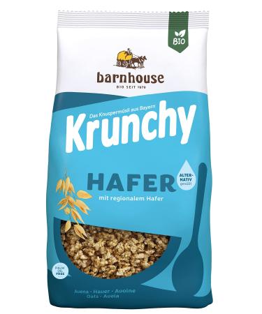 Barnhouse Barnhouse Krunchy Pur Organic Oatmeal 375g Pack of 6