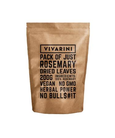 Vivarini Rosemary 200g | Herbal taste and deep aroma | Ideal complement to infusions - tea and yerba mate and to dishes | 0.2kg