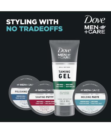 Dove Men+Care Styling Aid Sculpting Hair Paste 3-Pack - Medium Hold for Textured, Matte Finish - 1.75 oz - Buy Online on GoSupps.com